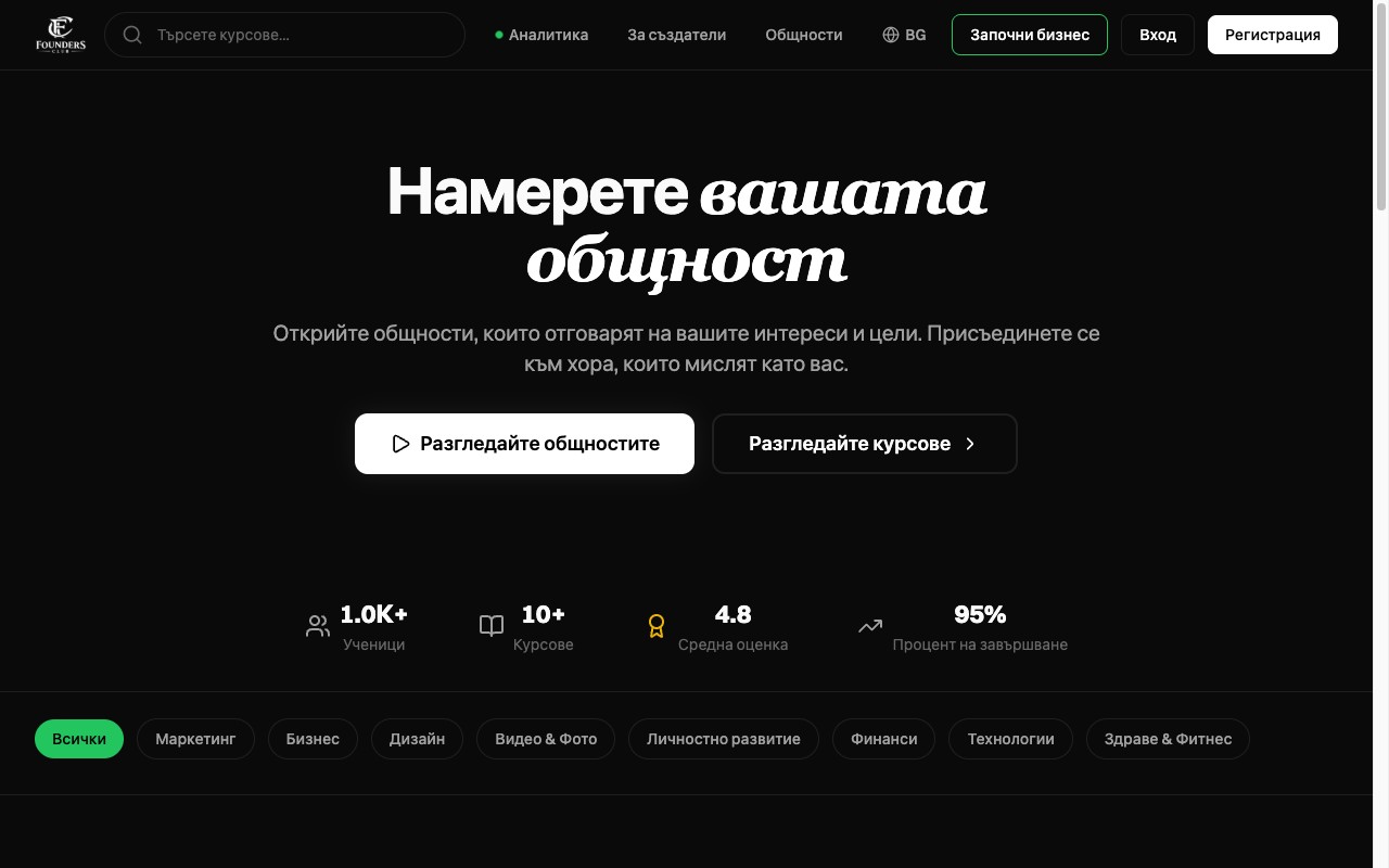 Founders Club — founderclub.bg
